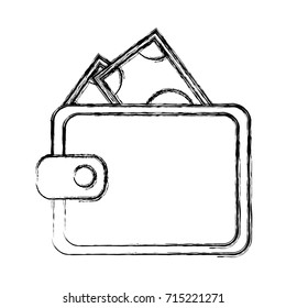 Wallet with money