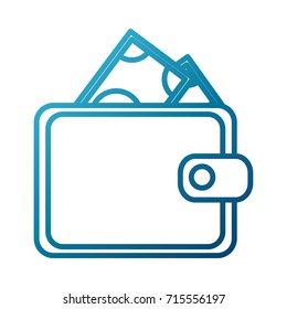 Wallet with money