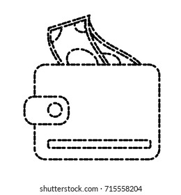 Wallet with money