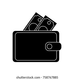 Wallet with money