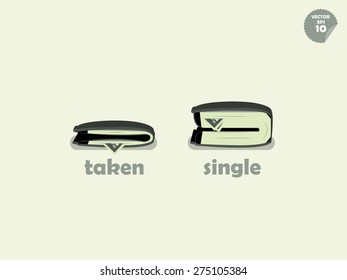 wallet money comparison between taken and single