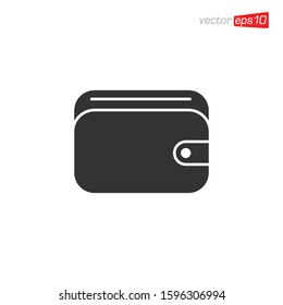 Wallet Money Icon Design Vector Template