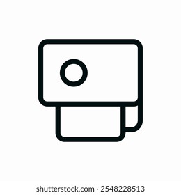 ícone wallet money sinal de vetor
