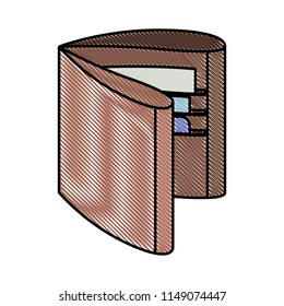wallet money isolated icon