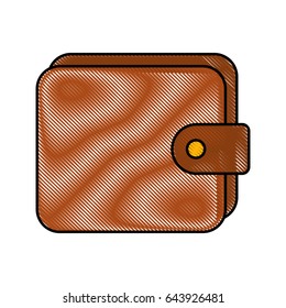 wallet money isolated icon