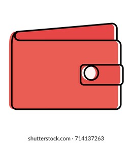 wallet money isolated icon