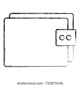 wallet money isolated icon