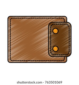 wallet money isolated icon