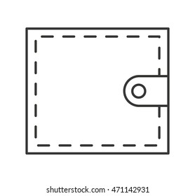 wallet money isolated icon vector illustration design