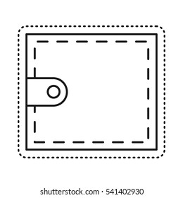 wallet money isolated icon vector illustration design