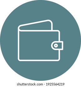 Wallet, money, payment icon vector image. Can also be used for customer support and UI. Suitable for use on web apps, mobile apps and print media.