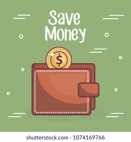 wallet money save icon