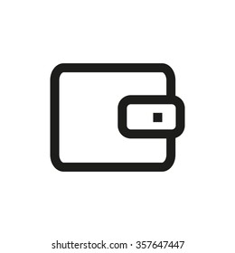 Wallet, payment time line icon. Pixel perfect fully editable vector icon suitable for websites, info graphics and print media.