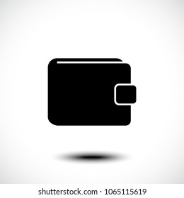 Wallet, Purse icon Vector illustration