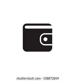 wallet simple icon illustration vector, for web and mobile design