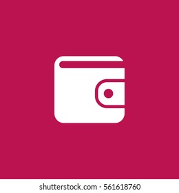 wallet simple icon illustration vector, for web and mobile design.