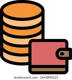 A wallet is a small, portable case used to store money, cards, identification, and personal items, offering organization, convenience, and security in daily life for both men and women.

