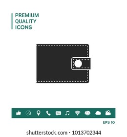 Wallet symbol icon