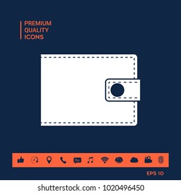Wallet symbol icon