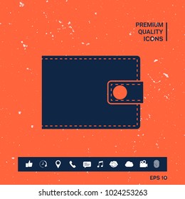 Wallet symbol icon