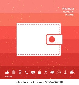 Wallet symbol icon