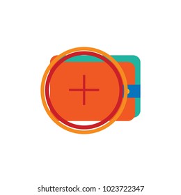 Wallet Target Logo icon design