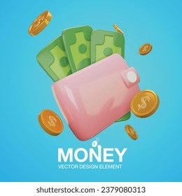 A wallet that will keep your money flowing.