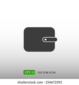 Wallet vector icon