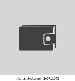 Wallet vector icon 