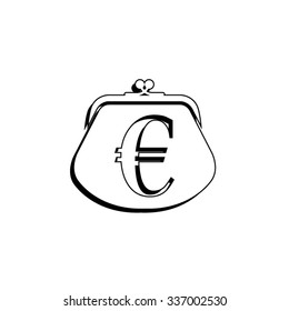 wallet - vector icon