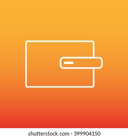 Wallet vector icon