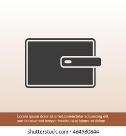 Wallet vector icon