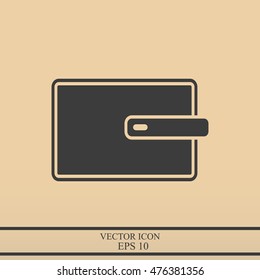 Wallet vector icon