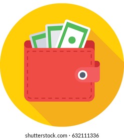 Wallet Vector Icon