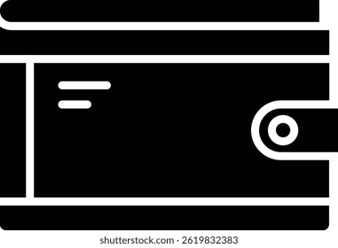 Wallet vector icon. Can be used for printing, mobile and web applications.