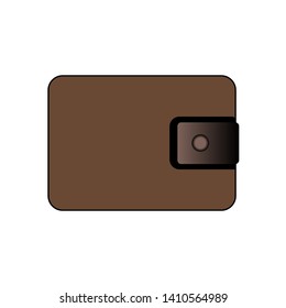 Wallet vector icon. filled flat sign for mobile concept and web design. Purse simple solid icon. Symbol, logo illustration. Pixel perfect vector graphics. Vector illustration