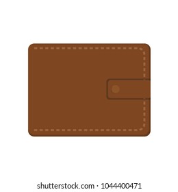 wallet vector icon illustration