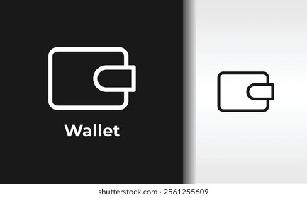 Wallet Vector, Icon Or Logo Sign Isolated Symbol Illustration
