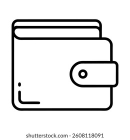"Wallet vector icon template in black color, fully editable. A flat vector illustration suitable for graphic and web design use."	