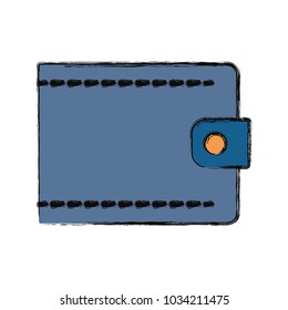 wallet vector illustration