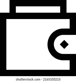 wallet  Vector illustration on a transparent background.Premium quality symmbols.Stroke vector icons for concept and graphic design.