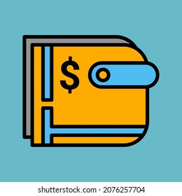 wallet vector logo symbol icon