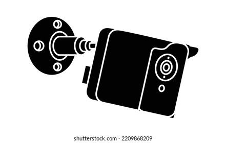Wall-mounted surveillance camera fill icon
