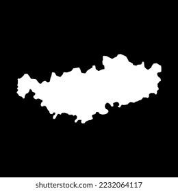 Walloon Brabant Province map, Provinces of Belgium. Vector illustration.