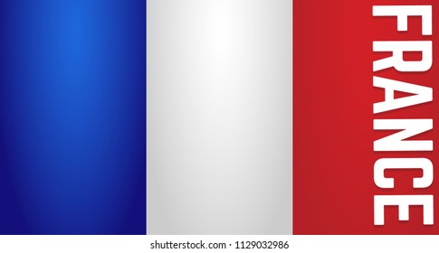 Wallpaper and 14th july happy bastille day with blue white red background