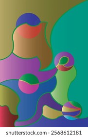wallpaper ,abstract background, Use for poster, cover, social media story, banner, fabric print,liquid,magazine covers, tabloids,paper art
