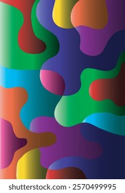 wallpaper ,abstract background, Use for poster, cover, social media story, banner, fabric print,liquid,magazine covers, tabloids,paper art and summer theme
