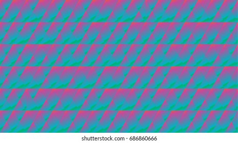 Wallpaper with abstract geometric diagonal shapes, Geometric style 3d design elements. Holographic texture pattern. For futuristic brochure covers, banners, leaflet and posters. Vector illustration.