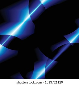 wallpaper abstract gradient blue dark. vector design.