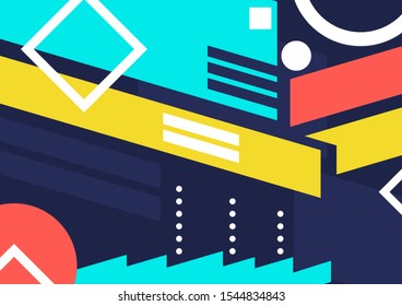 wallpaper of abstract shape , background creative